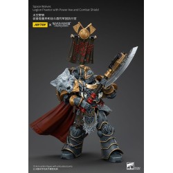 Warhammer The Horus Heresy figurine 1/18 Space Wolves Legion Praetor with Power Axe and Combat Shield 12 cm