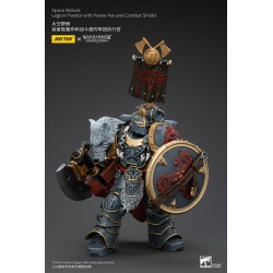 Warhammer The Horus Heresy figurine 1/18 Space Wolves Legion Praetor with Power Axe and Combat Shield 12 cm