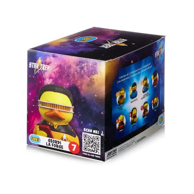 Star Trek Tubbz figurine PVC Geordi La Forge Boxed Edition 10 cm | 5056280455639