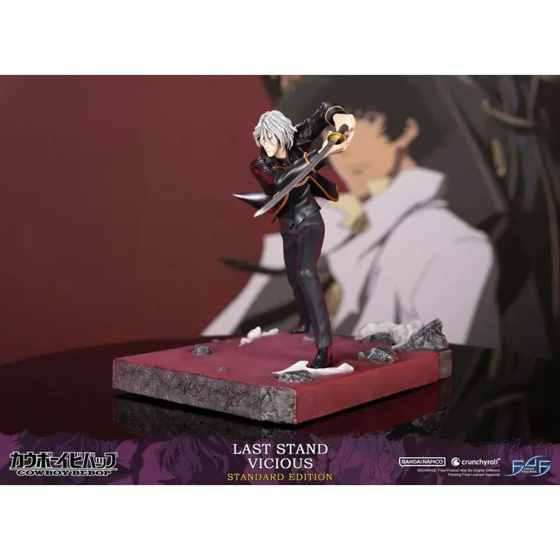 Cowboy Bebop statuette Last Stand Vicious 28 cm | 5060316625729