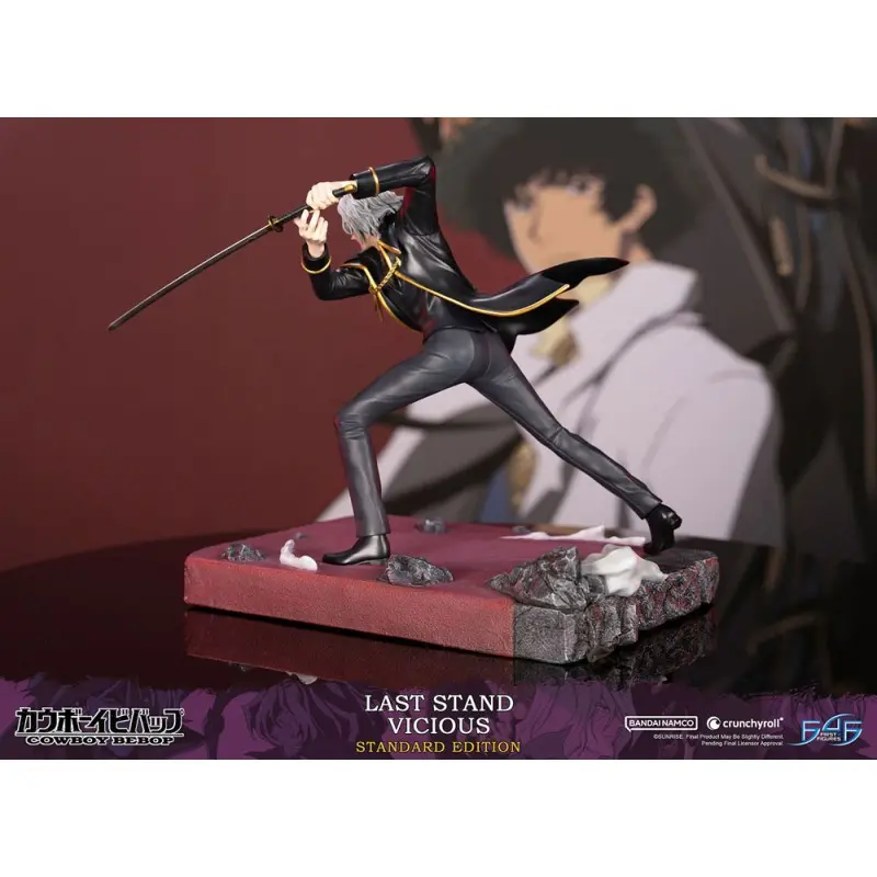 Cowboy Bebop statuette Last Stand Vicious 28 cm | 5060316625729