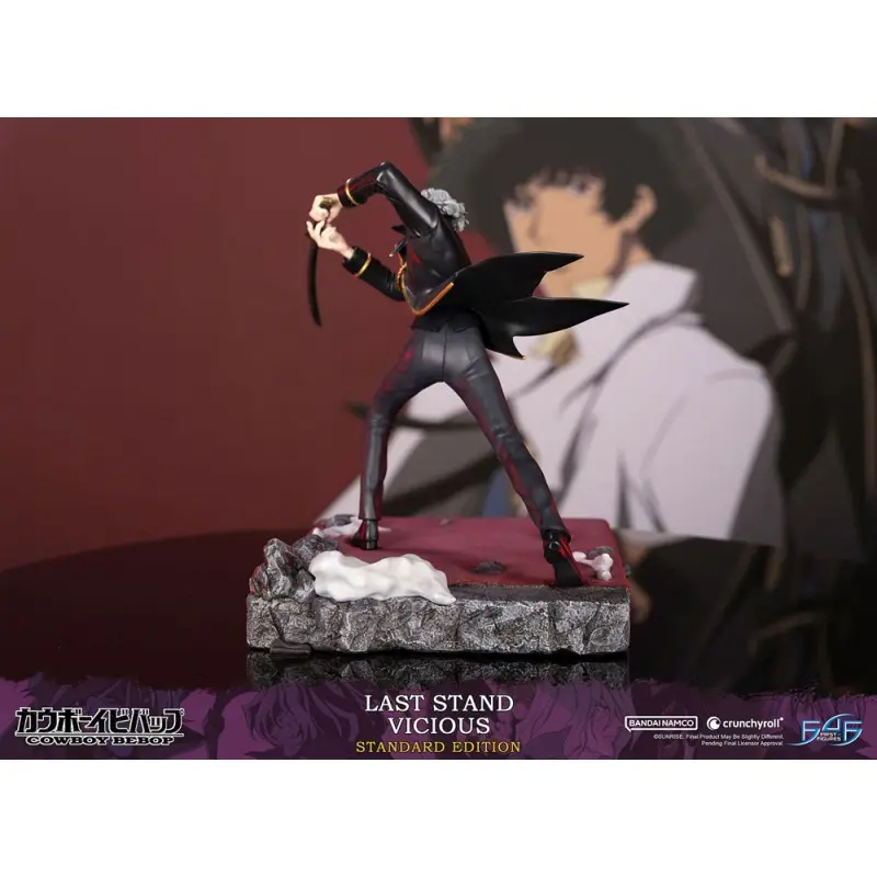 Cowboy Bebop statuette Last Stand Vicious 28 cm | 5060316625729