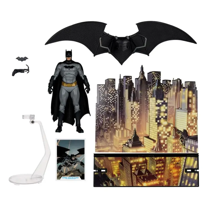 DC Multiverse figurine Batman with Bat-Glider (The Thirteenth Hour) (Gold Label) 18 cm | 0787926171587