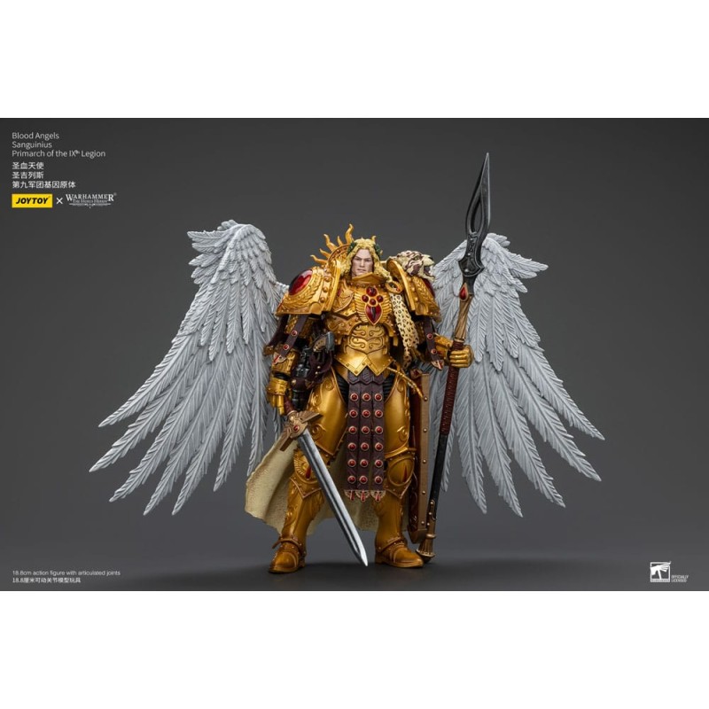 Warhammer The Horus Heresy figurine 1/18 Blood Angels Sanguinius Primarch of the IXth Legion 19 cm   