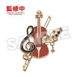 Your Lie in April Broche Violin 7 cm  | 4580590190849