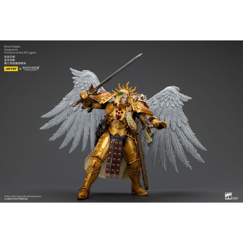 Warhammer The Horus Heresy figurine 1/18 Blood Angels Sanguinius Primarch of the IXth Legion 19 cm   