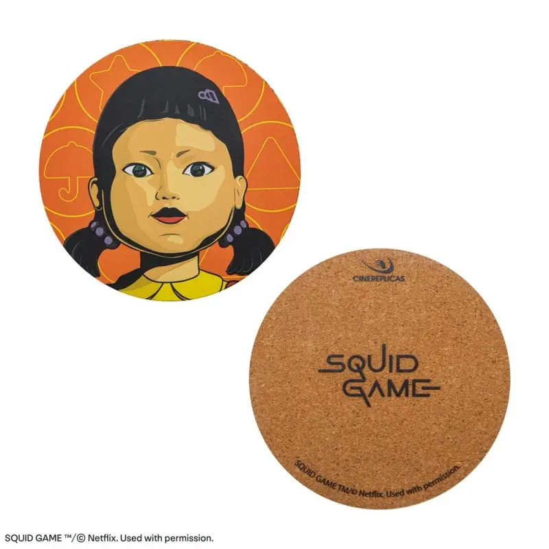 Squid Game pack 4 sous-verres | 4895205619845