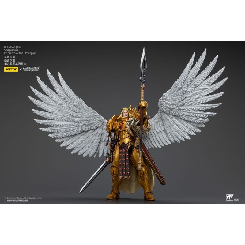 Warhammer The Horus Heresy figurine 1/18 Blood Angels Sanguinius Primarch of the IXth Legion 19 cm   