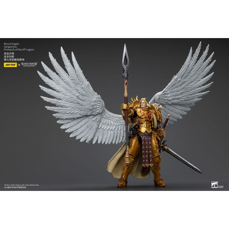 Warhammer The Horus Heresy figurine 1/18 Blood Angels Sanguinius Primarch of the IXth Legion 19 cm   