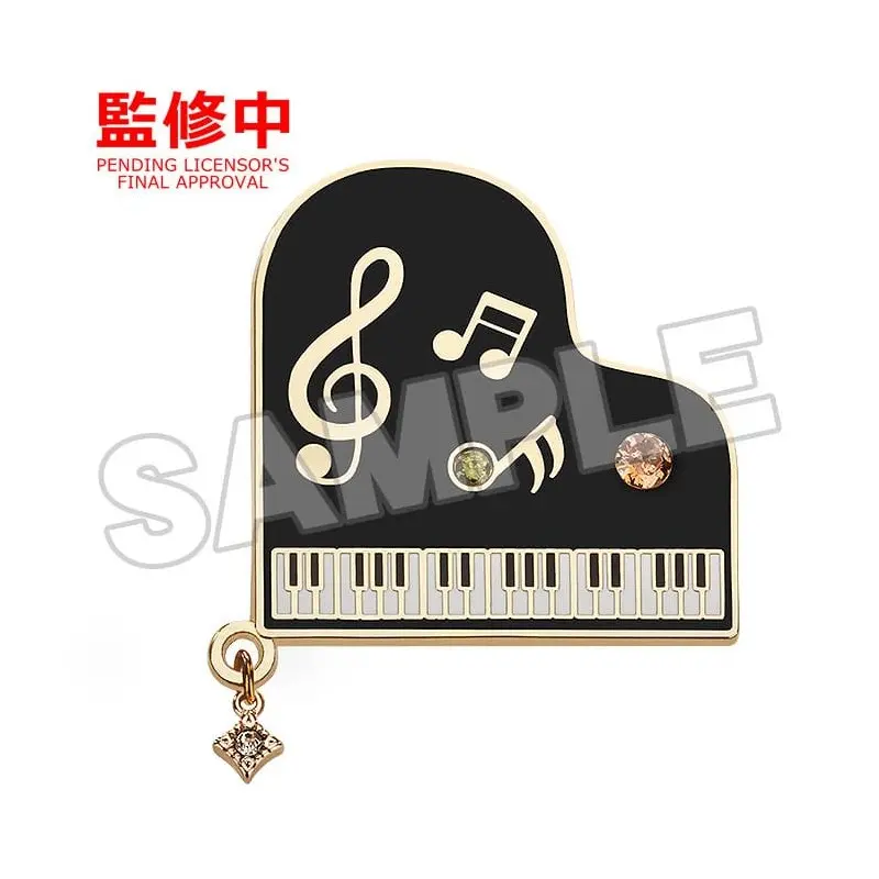 Your Lie in April Broche Piano 7 cm  | 4580590190856