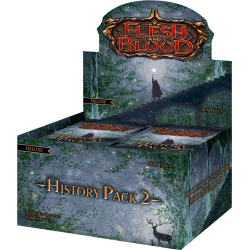 jcc / tcg : Flesh & Blood produit : History Pack 2 Black Label Booster Display (36 Packs) - FR éditeur : Legend Story Studios