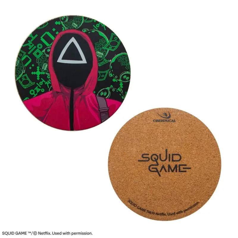 Squid Game pack 4 sous-verres | 4895205619845
