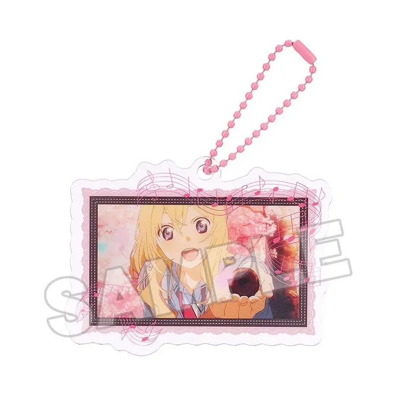 Your Lie in April Acrylic porte-clés Anime Scene A 8 cm | 4580590190863