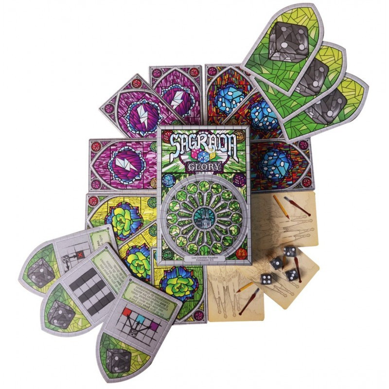 jeu : Sagrada - Ext. Glory
éditeur : Matagot
version française