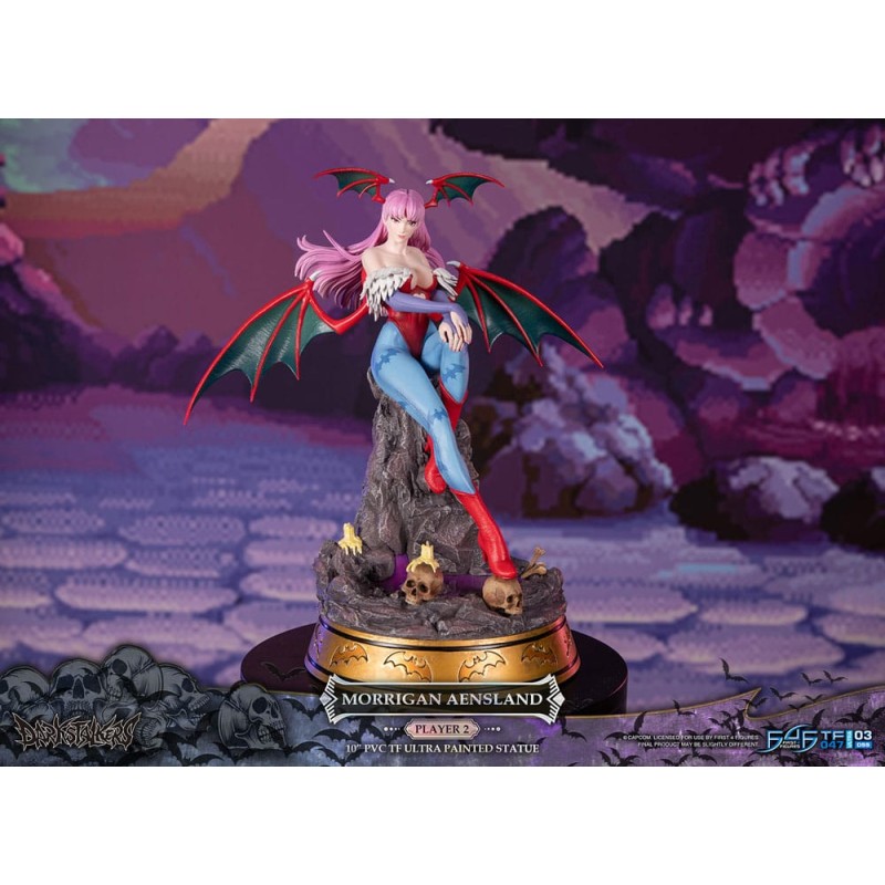 Darkstalkers statuette PVC Morrigan Aensland Player 2 Variant 25 cm