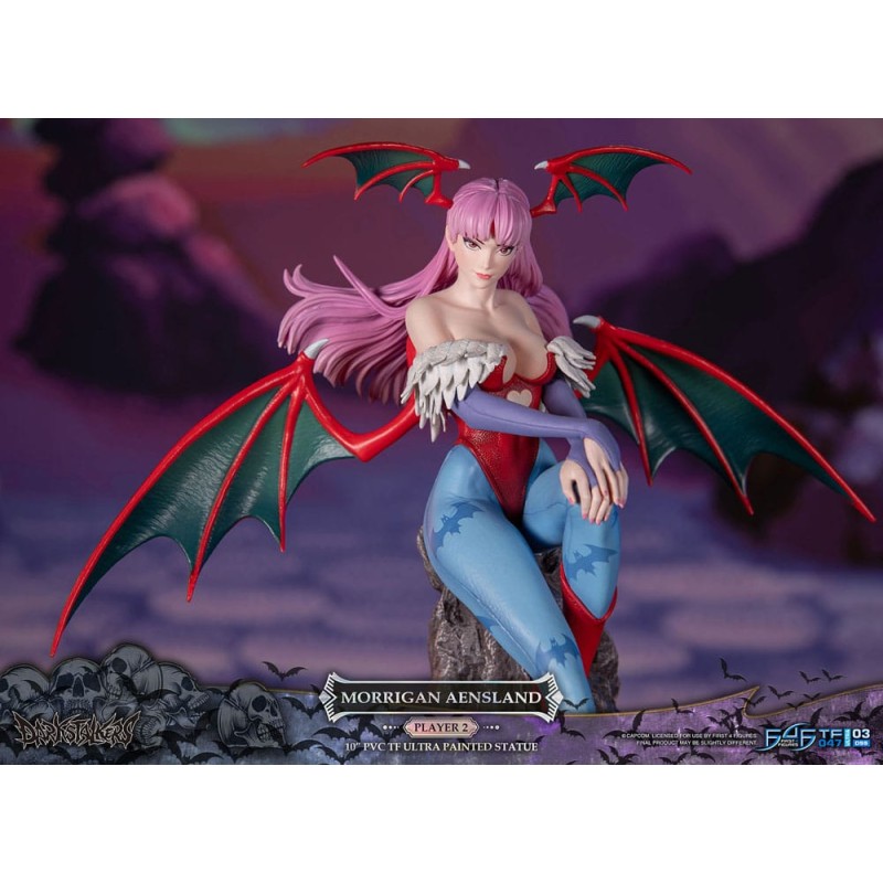 Darkstalkers statuette PVC Morrigan Aensland Player 2 Variant 25 cm