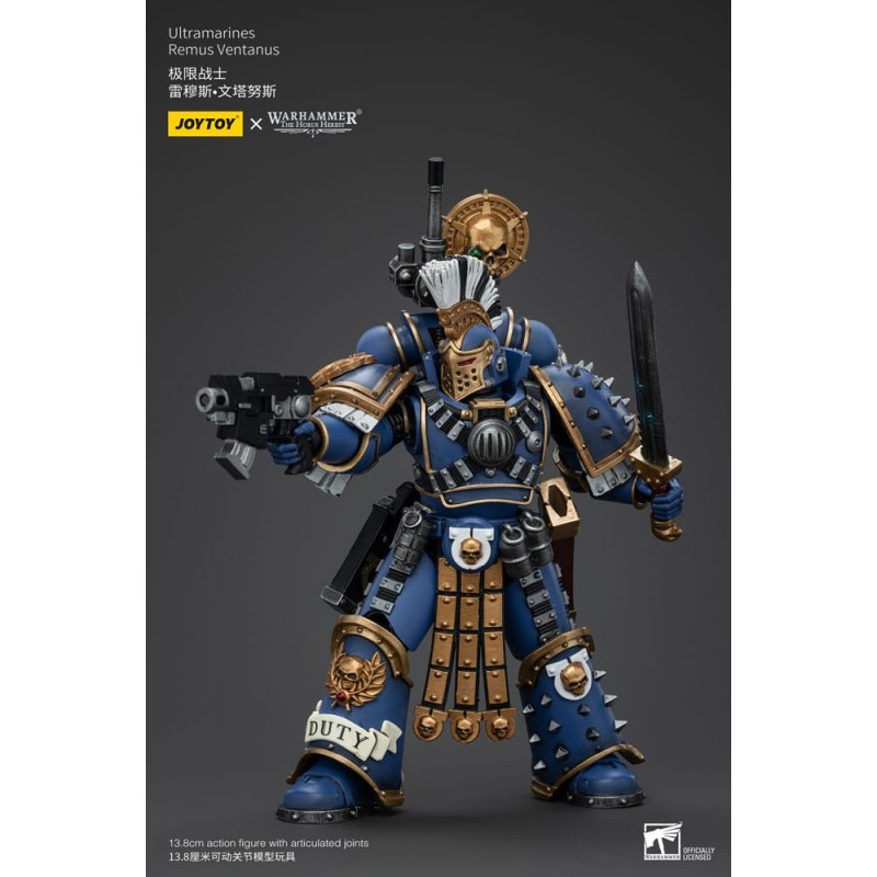 Warhammer The Horus Heresy figurine 1/18 Ultramarines Remus Ventanus 14 cm  
