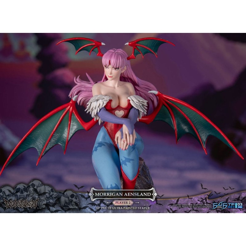 Darkstalkers statuette PVC Morrigan Aensland Player 2 Variant 25 cm