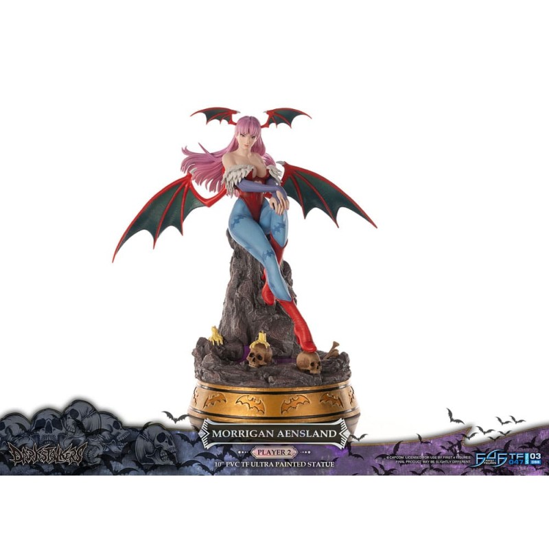 Darkstalkers statuette PVC Morrigan Aensland Player 2 Variant 25 cm