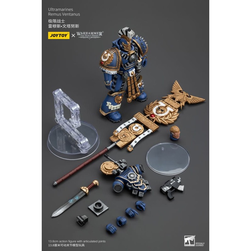 Warhammer The Horus Heresy figurine 1/18 Ultramarines Remus Ventanus 14 cm  