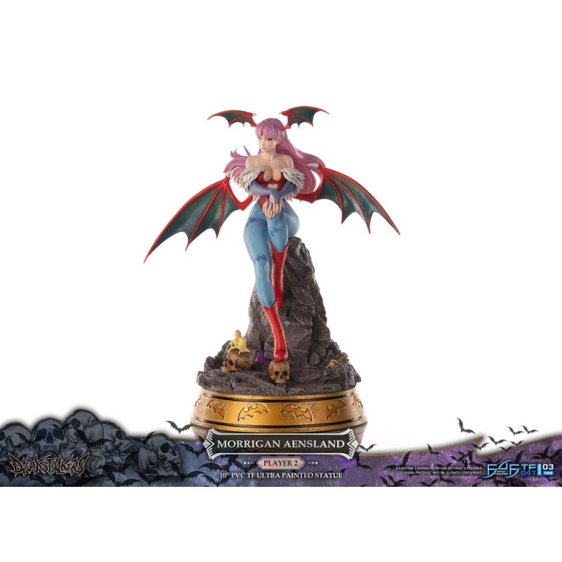 Darkstalkers statuette PVC Morrigan Aensland Player 2 Variant 25 cm