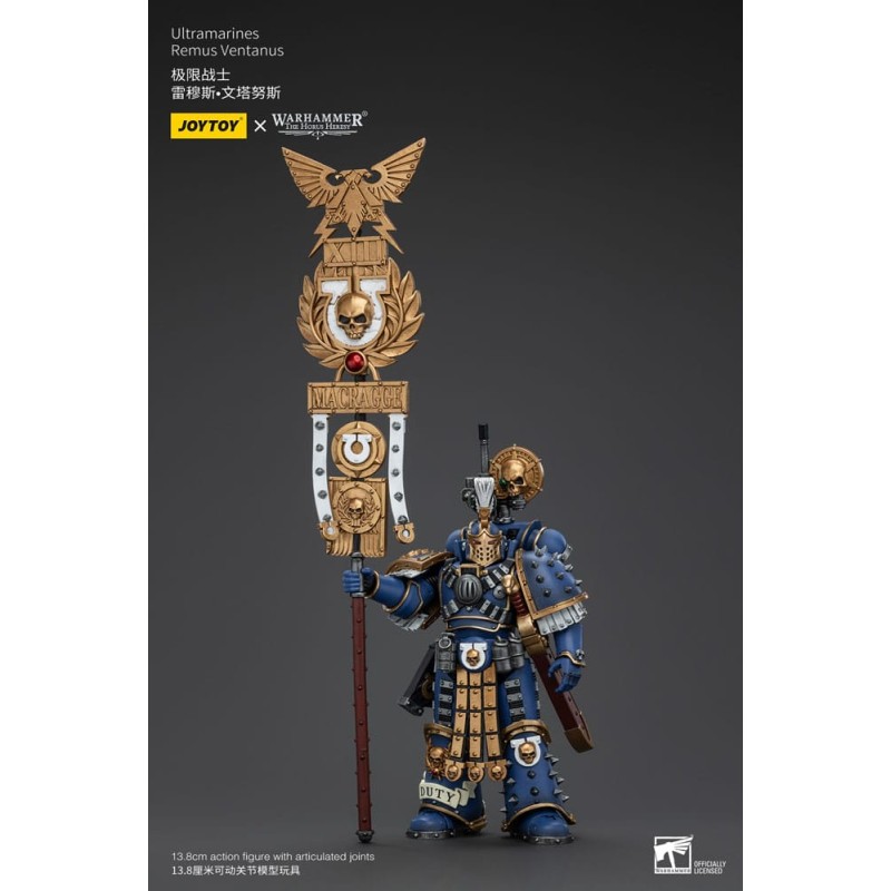 Warhammer The Horus Heresy figurine 1/18 Ultramarines Remus Ventanus 14 cm  