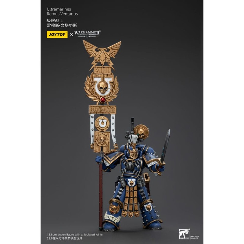 Warhammer The Horus Heresy figurine 1/18 Ultramarines Remus Ventanus 14 cm  