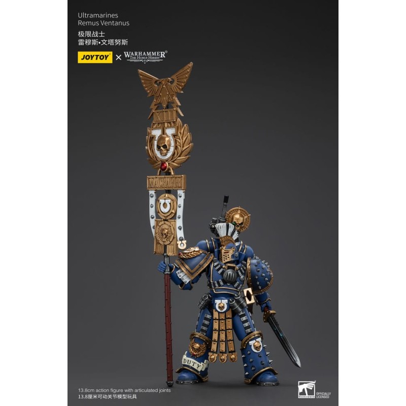 Warhammer The Horus Heresy figurine 1/18 Ultramarines Remus Ventanus 14 cm  