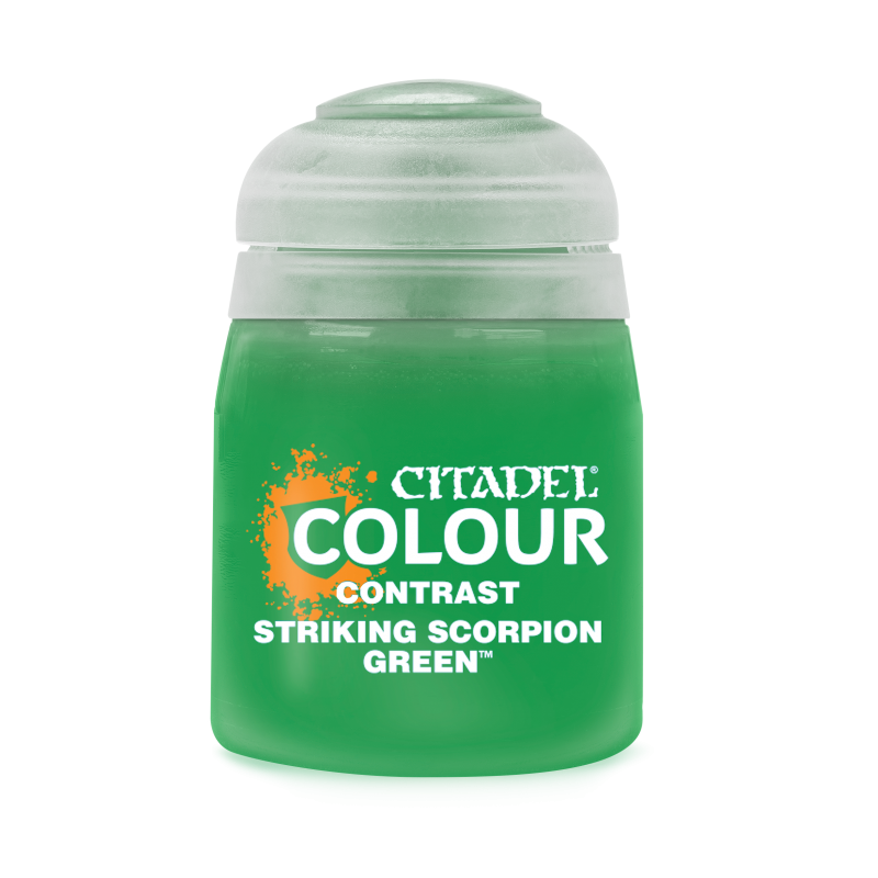 Product: Contrast: Opvallend Schorpioen Groen 18 ML

Merk: Games Workshop / Citadel