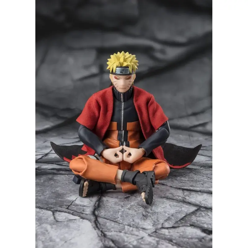 Naruto Shippuden figurine S.H. Figuarts Naruto Uzumaki (Sage Mode) - Savior of Konoha 15 cm    | 4573102661999