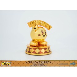 Kirby statuette DieCast We Love Kirby Gold Edition 10 cm