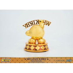 Kirby statuette DieCast We Love Kirby Gold Edition 10 cm
