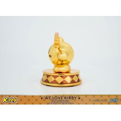 Kirby statuette DieCast We Love Kirby Gold Edition 10 cm