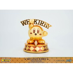 Kirby statuette DieCast We Love Kirby Gold Edition 10 cm