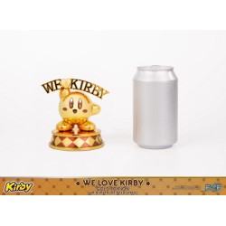 Kirby statuette DieCast We Love Kirby Gold Edition 10 cm