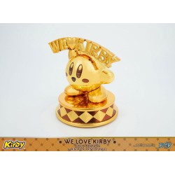 Kirby statuette DieCast We Love Kirby Gold Edition 10 cm