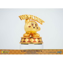 Kirby statuette DieCast We Love Kirby Gold Edition 10 cm