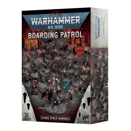 Jeu : Warhammer 40,000 - Chaos Space Marines : Patrouille d'Abordageéditeur : Games Workshop