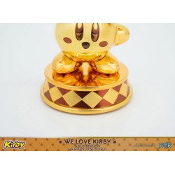 Kirby statuette DieCast We Love Kirby Gold Edition 10 cm