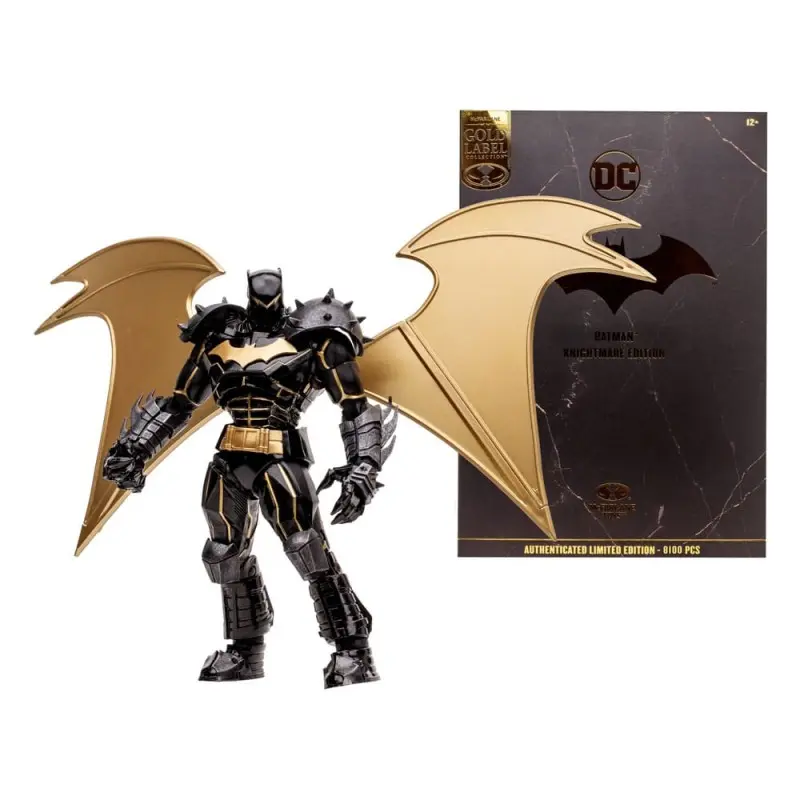 DC Multiverse figurine Batman (Hellbat) (Knightmare) (Gold Label) 18 cm | 0787926171839