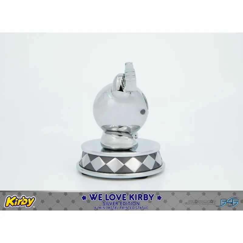 Kirby statuette DieCast We Love Kirby Silver Edition 10 cm | 5060316624371