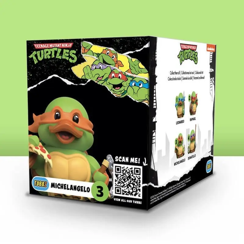 Tortues Ninja Tubbz figurine PVC Michelangelo Boxed Edition 10 cm | 5056280456759