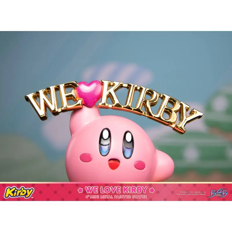 Kirby statuette DieCast We Love Kirby 10 cm | 5060316624364