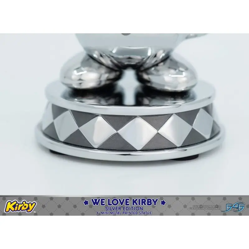 Kirby statuette DieCast We Love Kirby Silver Edition 10 cm | 5060316624371