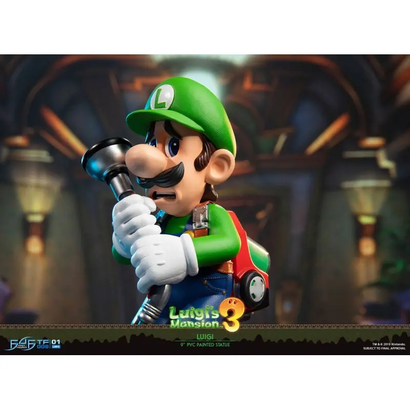 Luigi's Mansion 3 statuette PVC Luigi 23 cm | 5060316622421