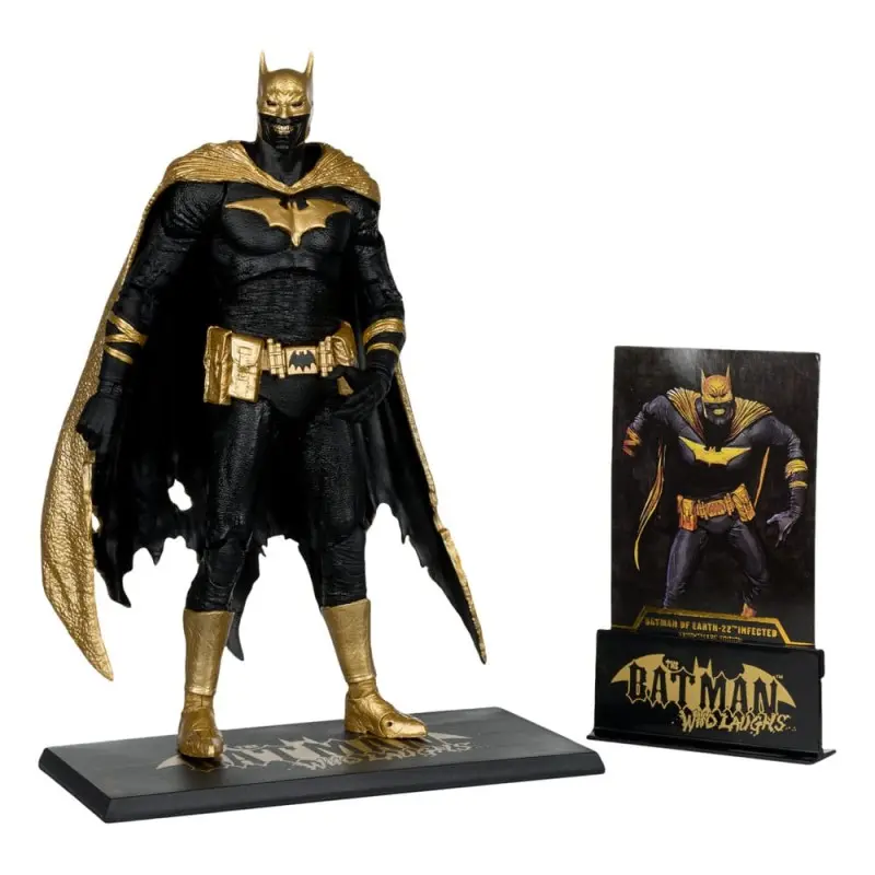 DC Multiverse figurine Batman of Earth-22 Infected (Dark Metal) Knightmare Edition (Gold Label)  18 cm | 0787926171884