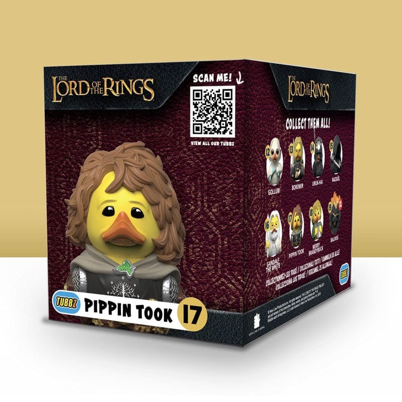Le Seigneur des Anneaux Tubbz figurine PVC Pippin Boxed Edition 10 cm 