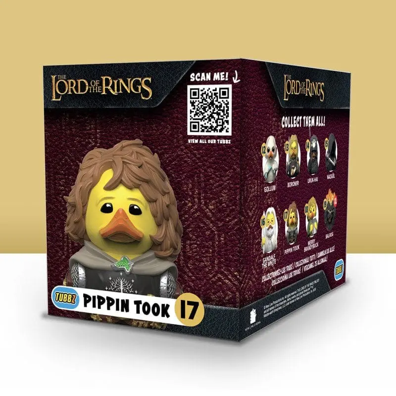 Le Seigneur des Anneaux Tubbz figurine PVC Pippin Boxed Edition 10 cm | 5056280457749