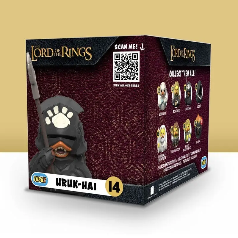 Le Seigneur des Anneaux Tubbz figurine PVC Uruk-Hai Pikeman Boxed Edition 10 cm | 5056280457756