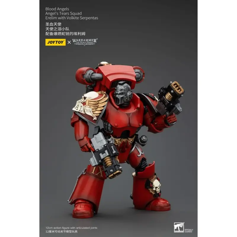 Warhammer The Horus Heresy figurine 1/18 Blood Angels Angel's Tears SquadErelim with Volkite Serpentas 12 cm | 6927054400348